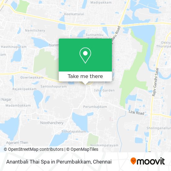 Anantbali Thai Spa in Perumbakkam map