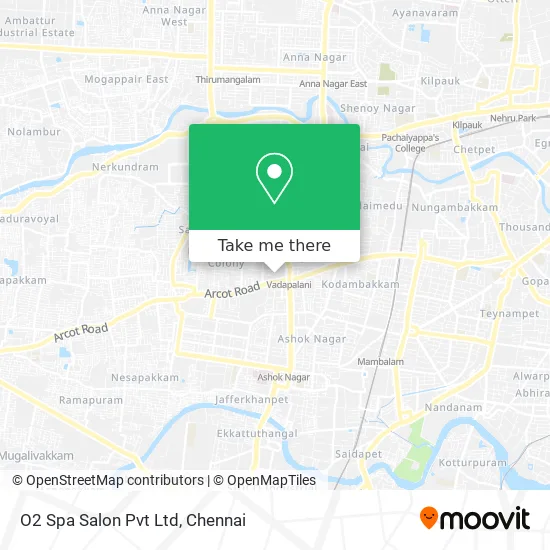 O2 Spa Salon Pvt Ltd map