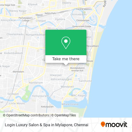 Login Luxury Salon & Spa in Mylapore, Chennai, 17 / 1. Second Link Street,, C.I.T Colony , Mylapore, map