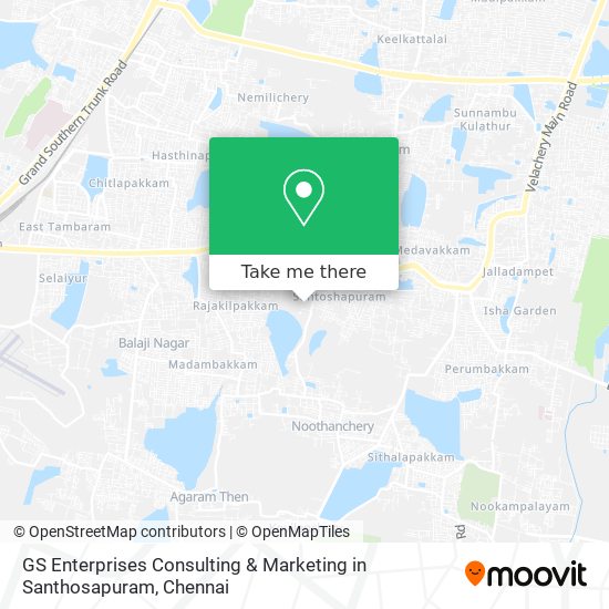 GS Enterprises Consulting & Marketing in Santhosapuram map