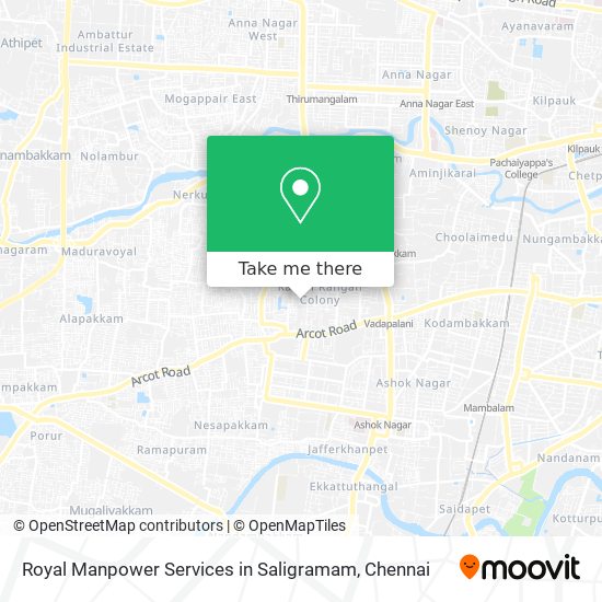 Royal Manpower Services in Saligramam map