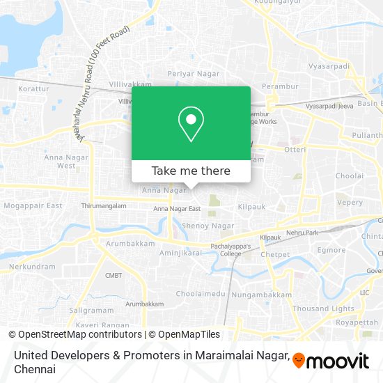 United Developers & Promoters in Maraimalai Nagar map