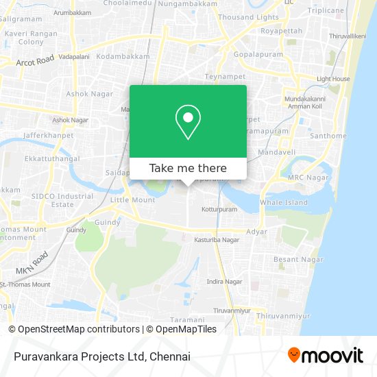 Puravankara Projects Ltd map