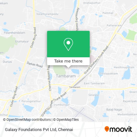 Galaxy Foundations Pvt Ltd map