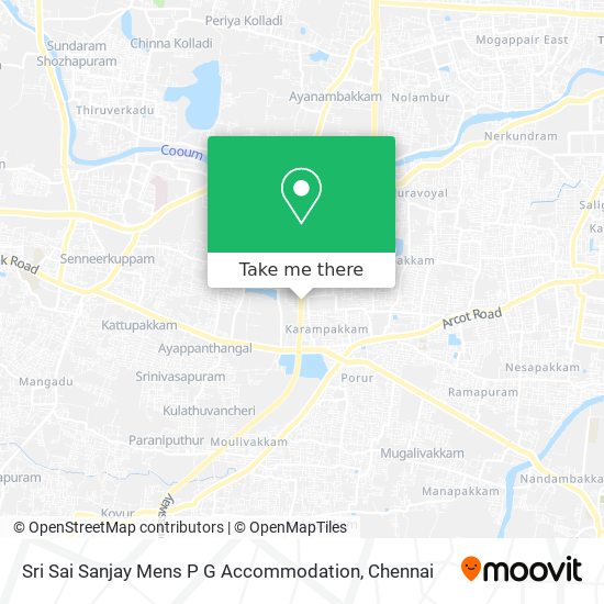 Sri Sai Sanjay Mens P G Accommodation map