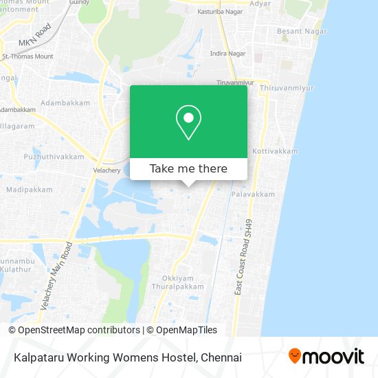 Kalpataru Working Womens Hostel map
