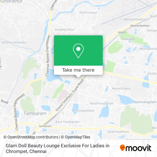 Glam Doll Beauty Lounge Exclusive For Ladies in Chrompet map