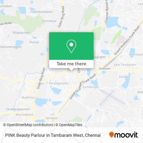 PINK Beauty Parlour in Tambaram West map