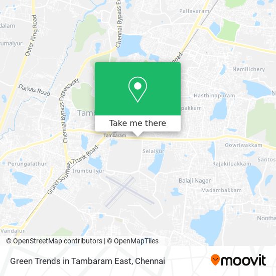 Green Trends in Tambaram East map