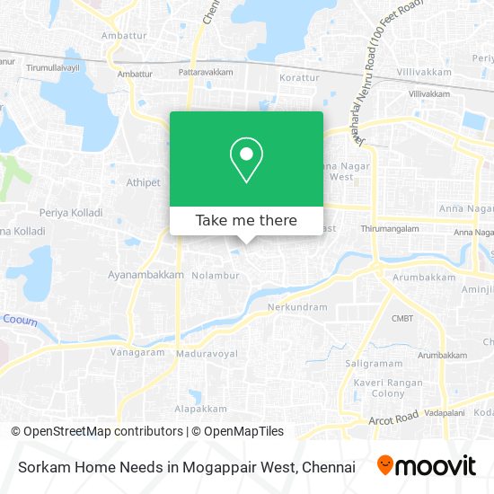 Sorkam Home Needs in Mogappair West map