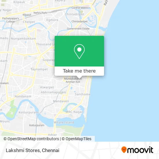 Lakshmi Stores map