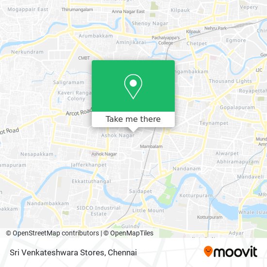 Sri Venkateshwara Stores map