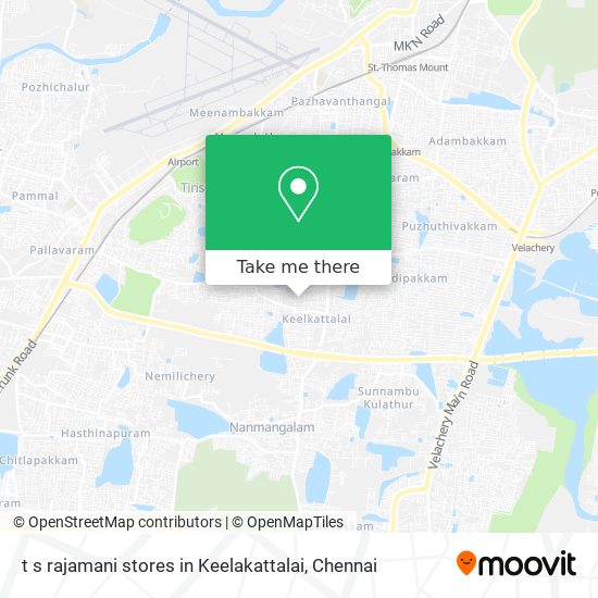 t s rajamani stores in Keelakattalai map