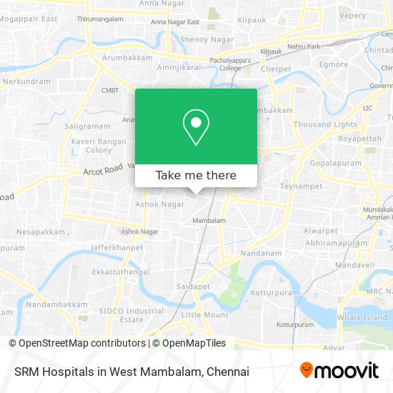 How To Get To Srm Hospitals In West Mambalam Chennai 68 Thambiah Road Durai Swamy Subway West Mambalam Chen In Egmore Nungabakkam By Bus Train Or Metro