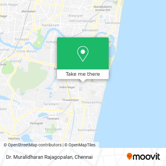 Dr. Muralidharan Rajagopalan map