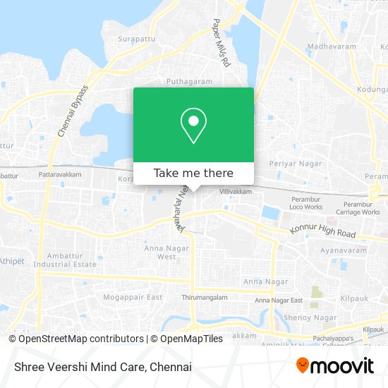 Shree Veershi Mind Care map