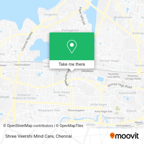Shree Veershi Mind Care map