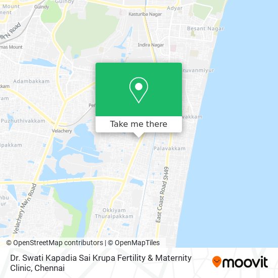 Dr. Swati Kapadia Sai Krupa Fertility & Maternity Clinic map