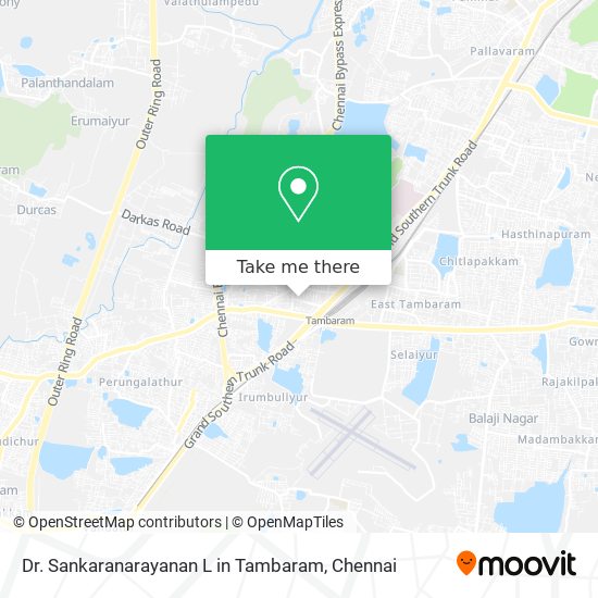 Dr. Sankaranarayanan L in Tambaram map