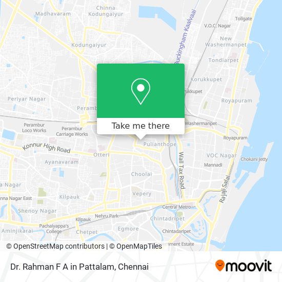 Dr. Rahman F A in Pattalam map