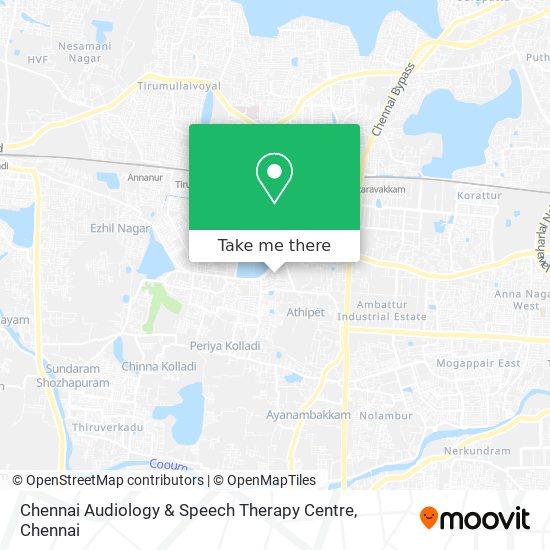 Chennai Audiology & Speech Therapy Centre map