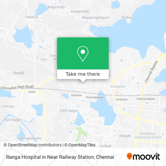 Ranga Hospital in Near Railway Station map