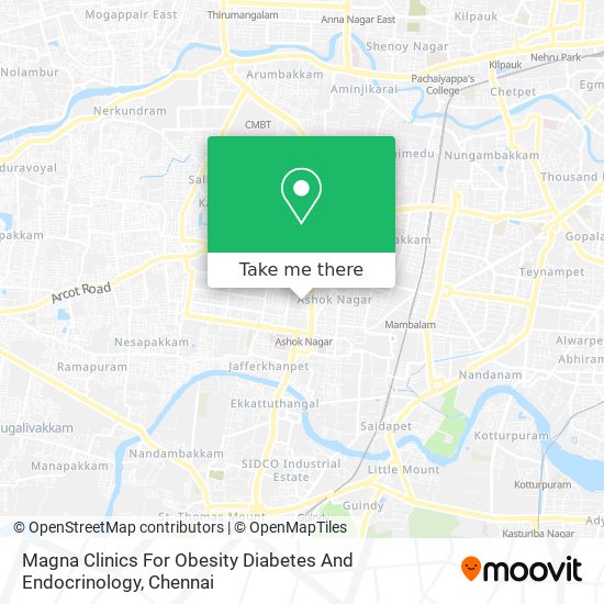 Magna Clinics For Obesity Diabetes And Endocrinology map