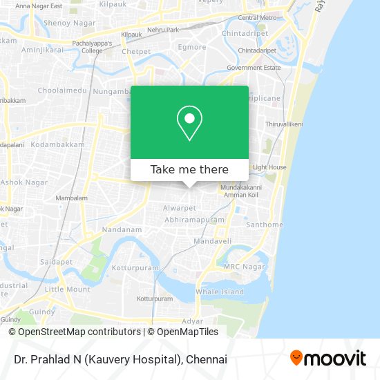 Dr. Prahlad N (Kauvery Hospital) map