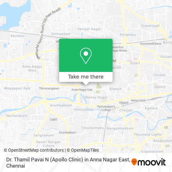 How To Get To Dr Thamil Pavai N Apollo Clinic In Anna Nagar East Chennai 30 2nd Ave F Block Annanagar Ea In Perambur Purasavakam By Bus Or Metro