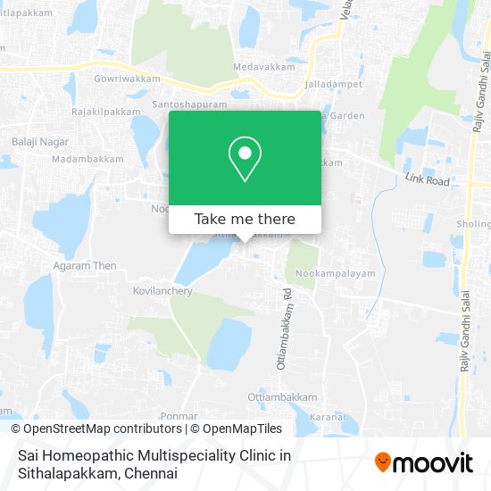 Sai Homeopathic Multispeciality Clinic in Sithalapakkam map
