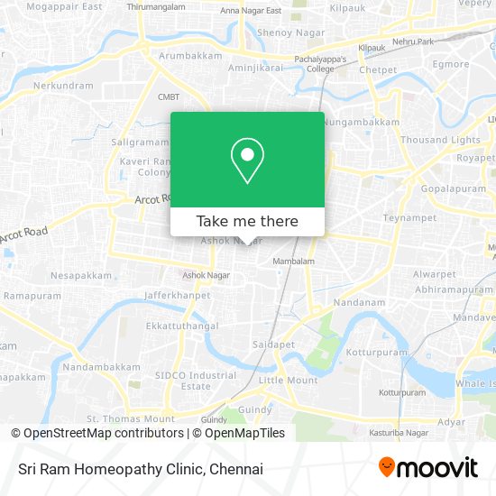 Sri Ram Homeopathy Clinic map