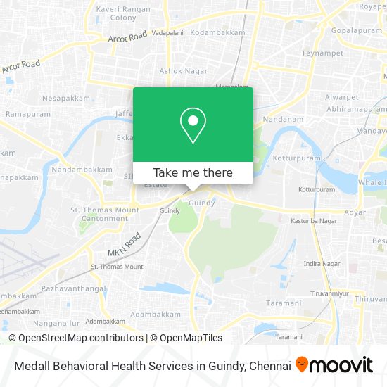 Medall Behavioral Health Services in Guindy map