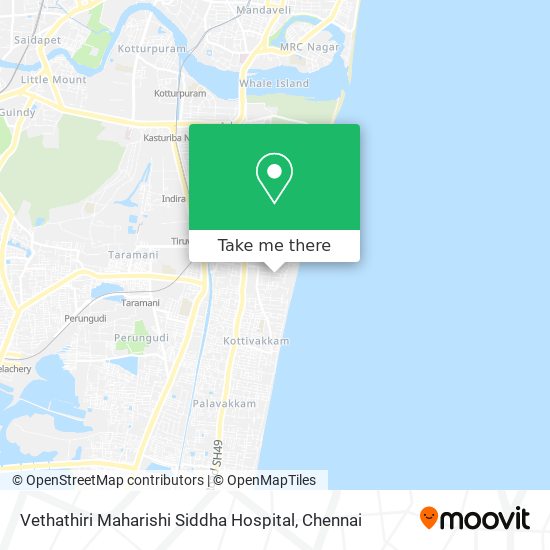 Vethathiri Maharishi Siddha Hospital map