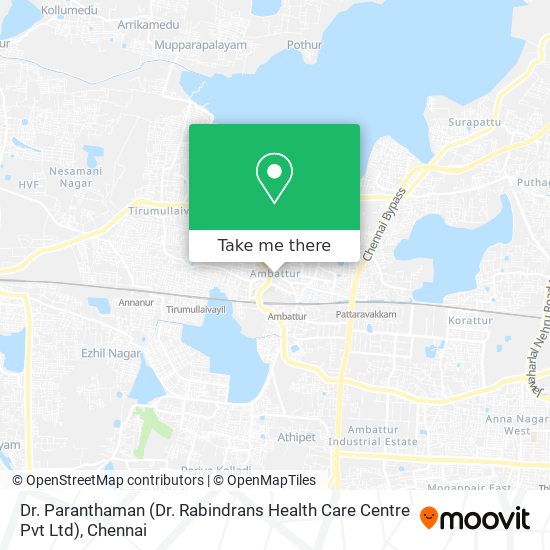 Dr. Paranthaman (Dr. Rabindrans Health Care Centre Pvt Ltd) map