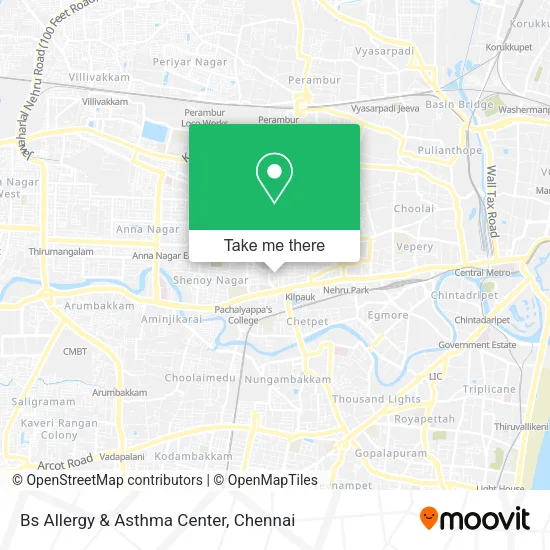 Bs Allergy & Asthma Center map