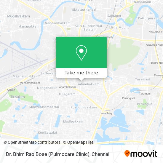 Dr. Bhim Rao Bose (Pulmocare Clinic) map