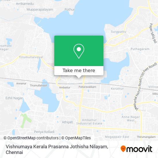 Vishnumaya Kerala Prasanna Jothisha Nilayam map