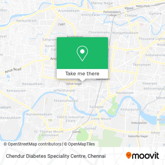 Chendur Diabetes Speciality Centre map