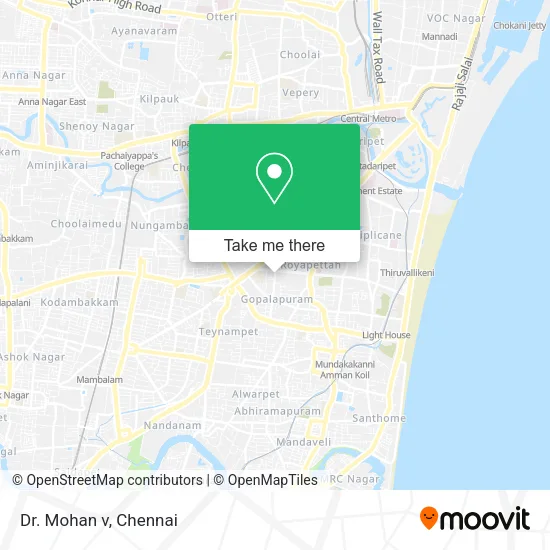Dr. Mohan v map