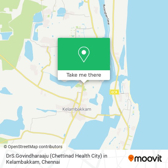 DrS.Govindharaaju (Chettinad Health City) in Kelambakkam map