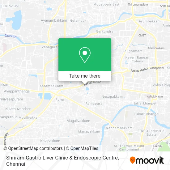 Shriram Gastro Liver Clinic & Endoscopic Centre map