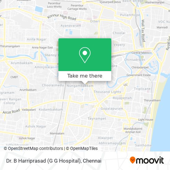 Dr. B Harriprasad (G G Hospital) map