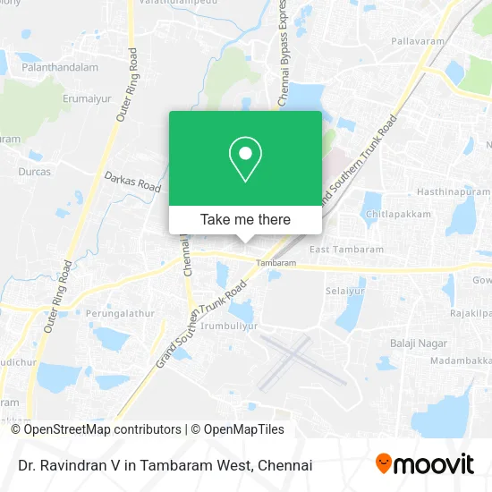 Dr. Ravindran V in Tambaram West map