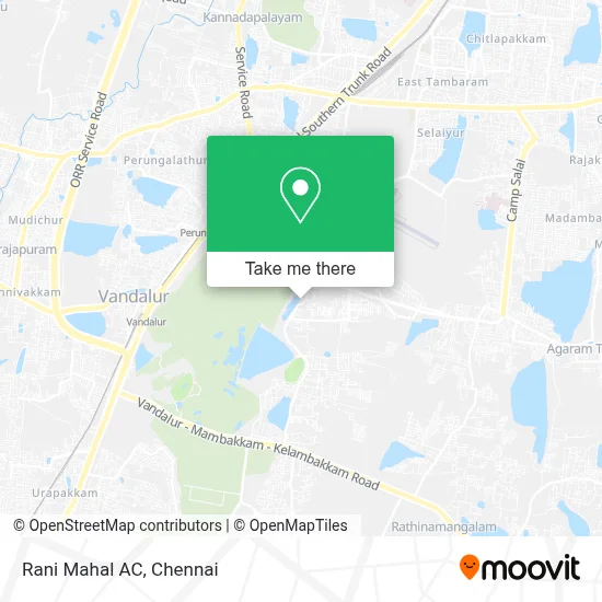 Rani Mahal AC map