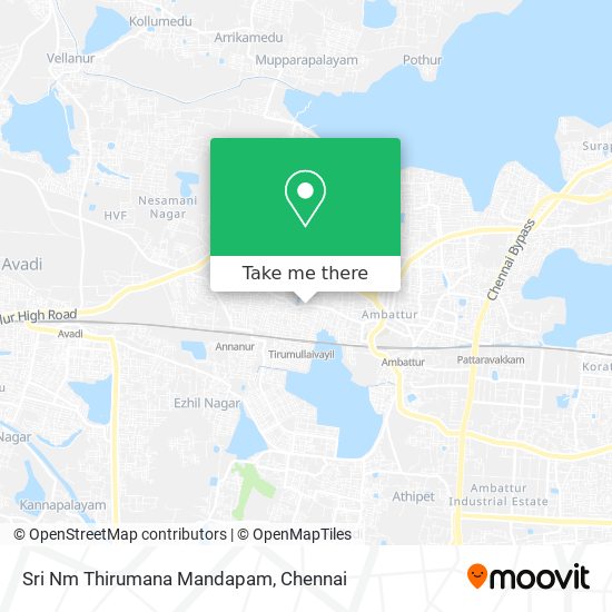 Sri Nm Thirumana Mandapam map