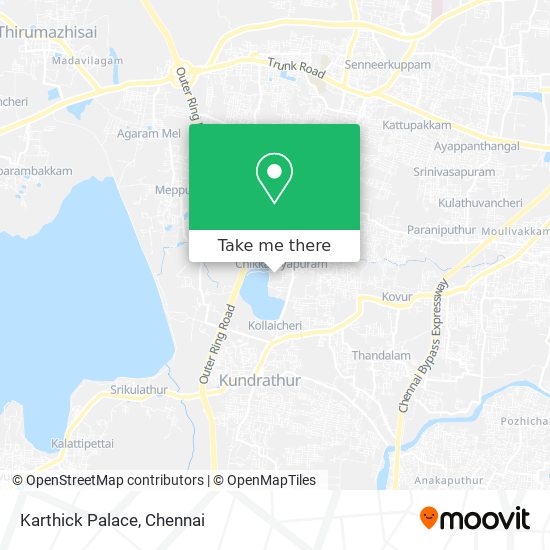 Karthick Palace map