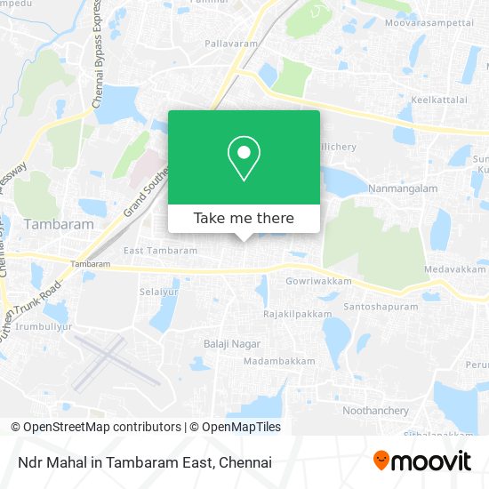 Ndr Mahal in Tambaram East map