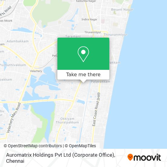 Auromatrix Holdings Pvt Ltd (Corporate Office) map