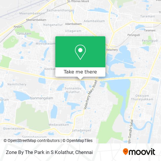 Zone By The Park in S Kolathur map