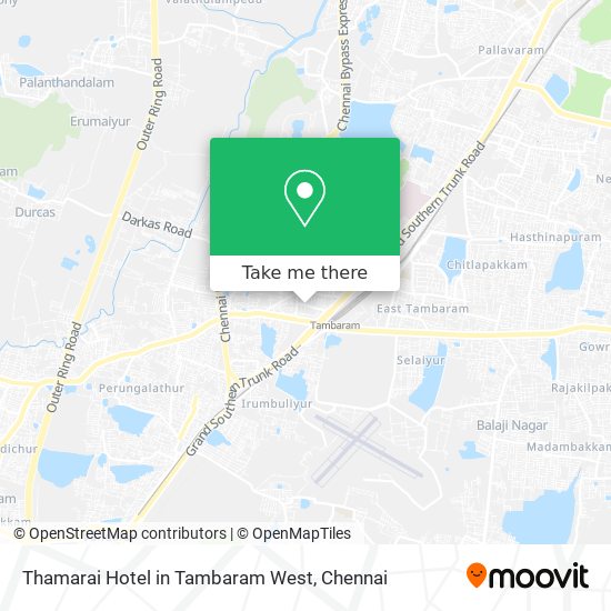 How To Get To Thamarai Hotel In Tambaram West Chennai New Market Nagar Tambaram Chennai Tamil Nadu 600045 I In Chengalpattu By Bus Or Train